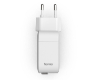 Hama ŁADOWARKA GAN 30W Z ZWIJANYM KABLEM 2 USB-C BIAŁA - 1548500 - zdjęcie 4